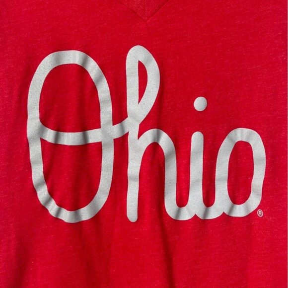 Top of The World Ohio State Buckeyes Tshirt Womens Small Red NCAA Fan Wear - Picture 5 of 6